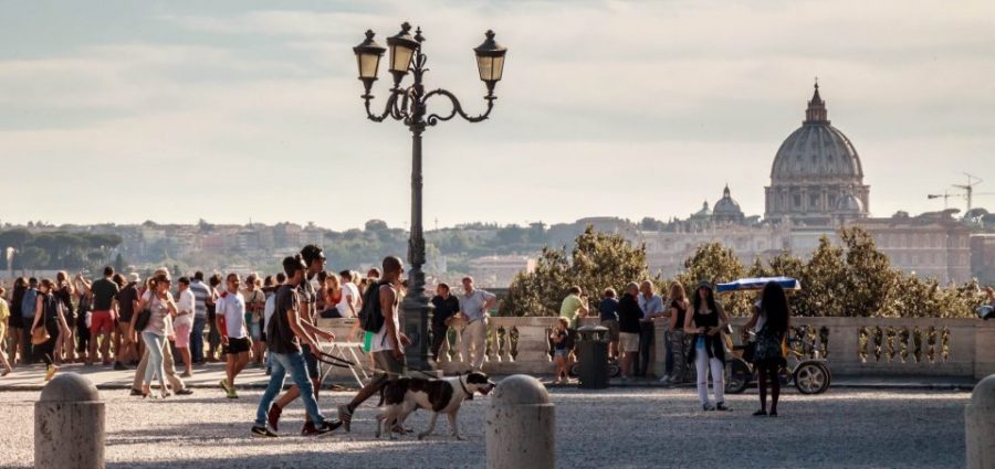 roma en un día de crucero