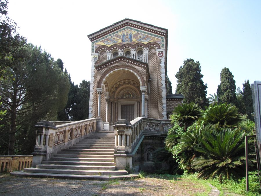 Capilla funeraria en Villa Doria Pamphili